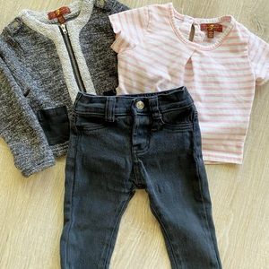 3 PIECE Seven for All Mankind Outfit! LIKE NEW!